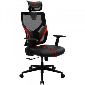 Scaun Gaming ThunderX3 by Aerocool Yama1 Negru-Rosu, SH - Img 5