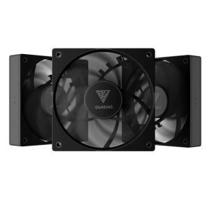 Set 3 ventilatoare Gamdias Notus M1-1203 120mm negre