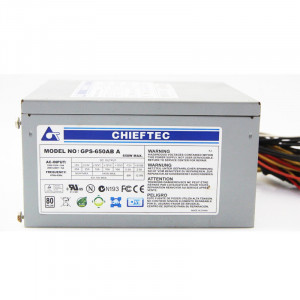 Sursa Chieftec GPS-650AB 650W, 6x SATA, 6x Molex, 2x 6-pin PCI-E, PFC Activ - Img 2