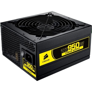 Sursa Corsair Enthusiast Series TX950 950W, Eficienta 85%, 12x SATA, 8x MOLEX, 6x 6+2 pin, PFC activ - Img 1