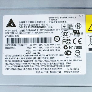 Sursa Delta 550W, GPS-550ABA, 24pin, 8+4pin, 4x SATA, 6x Molex, 2x PCI-Ex 6-pin - Img 2