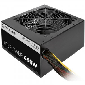 Sursa Gaming Thermaltake Litepower GEN2 650W, 6x SATA, 4x MOLEX, 2x 6+2 pin, PFC activ - Img 1