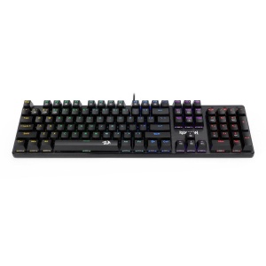 Tastatura gaming mecanica Redragon Sindri neagra iluminare Rainbow switch-uri rosii - Img 4