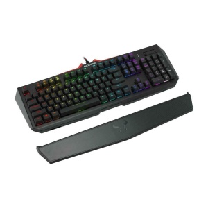 Tastatura gaming mecanica Riotoro Ghostwriter Elite Cherry MX Red neagra iluminare RGB - Img 2