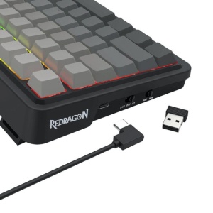 Tastatura Gaming Redragon Eisa Pro Neagra RGB Switch-uri Leopard L Mecanica, Open Box - Img 4