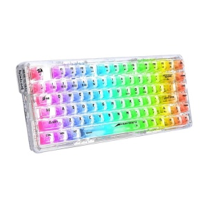 Tastatura Gaming Redragon Elf PRO Transparent RGB Mecanica, Open Box - Img 3