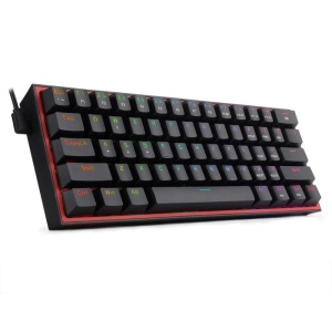 Tastatura Gaming Redragon Fizz Black RGB Mecanica Red Switch, Open Box - Img 8