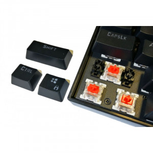Tastatura Gaming Redragon Kala Mecanica Red Switch, Iluminare LED RGB, 12 taste multimedia, switch-uri outemu red - Img 2