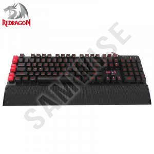 Tastatura Gaming Redragon Yaksa Black K505-BK, Iluminare LED - Img 2