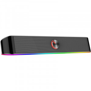 Boxe / Soundbar Redragon GS560 Adiemus negru iluminare RGB - Img 2