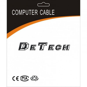 Cablu DeTech, DisplayPort Male - HDMI Male, 14+1 cupru, 5m - Img 2
