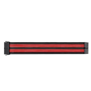 Cabluri extensie Thermaltake TtMod Mesh-uite negru cu rosu - Img 4