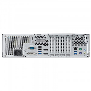 Calculator Fujitsu Esprimo D757 SFF, Intel Core i5 7400 3GHz, 8GB DDR4, SSD 128GB, HDD 500GB, USB 3.0, DVD-RW - Img 4