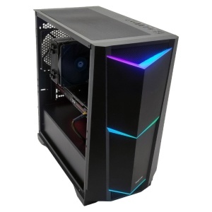 Calculator Gaming Ares V6, AMD Ryzen 5 2400G 3.6GHz, Biostar B450MHP, 16GB DDR4, SSD 250GB, HDD 1TB, GTX 1080 8GB GDDR5 - Img 2