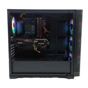 Calculator Gaming Athena V3, Intel Core i7 8700 3.2GHz, MSI B360M, 16GB DDR4, SSD 500GB, HDD 2TB, RX 6600 8GB DDR6 - Img 3