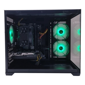Calculator Gaming Aura V11, AMD Ryzen 7 1700X 3.4GHz, GIGABYTE A520M K V2, 16GB DDR4, SSD 256GB, HDD 1TB, GTX 1660 Ti 6GB GDDR6 - Img 3
