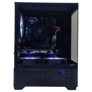 Calculator Gaming Aura V12, AMD Ryzen 5 2400G 3.6GHz, ASRock A320M-DVS, 16GB DDR4, SSD 256GB, HDD 500GB, GTX 1660 Ti 6GB GDDR6 - Img 3