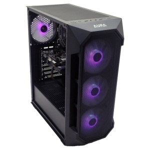 Calculator Gaming Aura V21, Intel Core i5 10500T 2.3GHz, ASRock H510M-HDV, 16GB DDR4, SSD 256GB, HDD 500GB, RX 580 8GB GDDR5 - Img 3