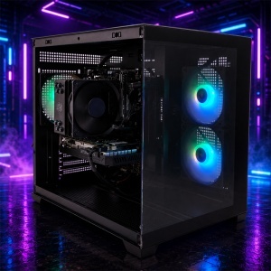 Calculator Gaming Aura V34, Intel Core i5-10400 2.9GHz, Gigabyte H410M HD3P, 16GB DDR4, SSD 256GB, HDD 1TB, GTX 1660 Ti 6GB GDDR6