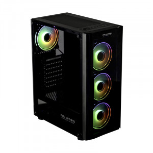 Calculator Gaming Blaze V1, Intel Core i7 6700k 4GHz, Z170M PLUS, 16GB DDR4, SSD 256GB, HDD 1TB, RX 580 4GB DDR5, Telecomanda RGB - Img 5