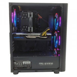 Calculator Gaming Blaze v8, Intel Core i5-9400f 2.9GHz, GA-H310M S2H, 16GB DDR4, SSD 256GB, HDD 3TB, RX 580 NITRO+ 4GB GDDR5 - Img 3