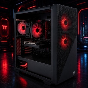 Calculator Gaming Divider V1, AMD Ryzen 5 4500 3.6GHz, B450 Gaming X, 16GB DDR4, SSD 256GB, HDD 500GB, GTX 1660 Ti 6GB GDDR6