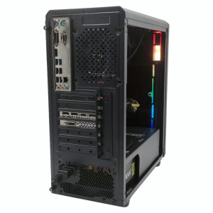 Calculator Gaming Rift-Aero v2, Intel Core i5-7400T turbo 3GHz, ASUS H110M-R, 16GB DDR4, SSD 250GB, HDD 1TB, GTX 1060 3GB DDR5 192-bit, 500W - Img 4