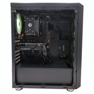Calculator Gaming Sentinel-Ryzen, AMD Ryzen 5 2600X 3.6GHz, GA-A320M-S2H, 16GB DDR4, SSD 1TB, HDD 1TB, GTX 1660TI StormX 6GB GDDR6 192-bit, HDMI, 500W - Img 3