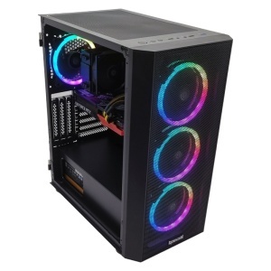 Calculator Gaming Skyfire V2, Intel Core i5-10500 3.1GHz, Gigabyte H410M S2H V2, 16GB DDR4, SSD 512GB, HDD 5TB, RTX 3060 Ti 8GB GDDR6 - Img 2