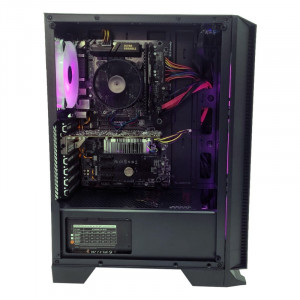 Calculator Gaming Synrad V20, Intel i5 7400 3GHz, GA-H110-D3A, 16GB DDR4, SSD 256GB, HDD 1TB, GTX 1060 3GB DDR5 - Img 4
