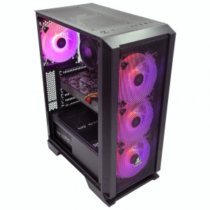 Calculator Gaming Synrad V9, Intel Core i5-6500 3.2GHz, GA-H110-D3A, 16GB DDR4, SSD 256GB, HDD 2TB, GTX 660 SuperClocked 2GB GDDR5 - Img 2