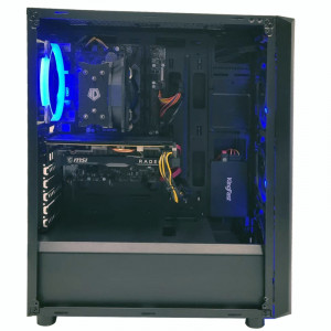 Calculator Gaming Wider V2, Intel Core i7 6700 3.4GHz, MSI H110M-S03, 16GB DDR4, SSD 256GB, HDD 1TB, RX 5500 XT 8GB GDDR6, 500W - Img 3