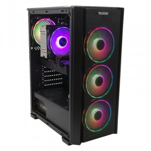 Calculator Gaming Zed V11, Intel Core i5-9400f 2.9GHz, GA-H310M S2H, 16GB DDR4, SSD 256GB, HDD 2TB, RX 580 8GB DDR5 - Img 1