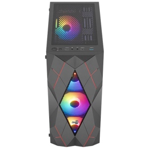 Carcasa Aerocool Volcan V1 Black, Open Box - Img 4