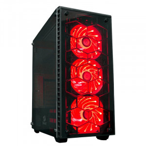 Carcasa Gaming Redragon Diamond Storm, MiddleTower, USB 3.0, Vent. 3x 120mm LED RGB - Img 2