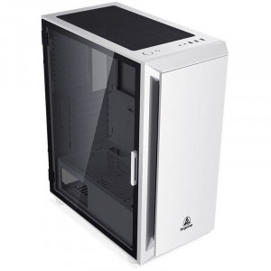 Carcasa Gaming Segotep Gank 5 Alba, Middle Tower, USB 3.0, Panou transparent - Img 3