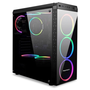 Carcasa Gaming Segotep Hyperion-T Black, Open Box - Img 1