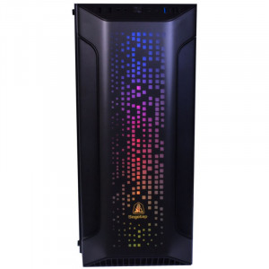Carcasa Gaming Segotep Zack, USB 3.0, Panou Transparent, Iluminare LED RGB - Img 2