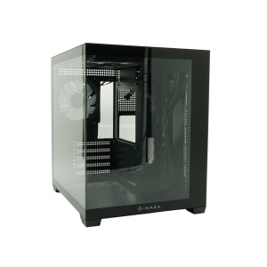 Carcasa panoramica Inaza Cube neagra - Img 2