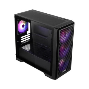 Radiant GZ2300Z87　カスタマイズ品 Carcasa Segotep Radiant Black fara ventilatoare