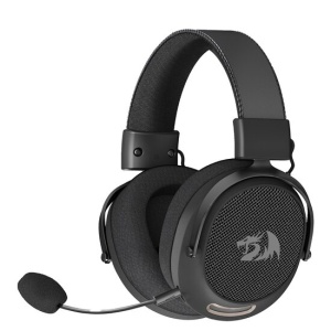 Casti gaming Bluetooth cu fir si wireless Redragon Arrow Pro Carbon negre