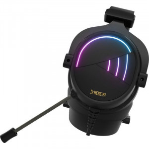 Casti Gaming Gamdias Hebe M2 RGB, USB, iluminare LED RGB - Img 4