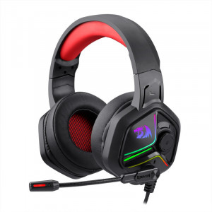 Casti Gaming Redragon Ajax RGB, USB, Iluminare RGB, Difuzoare 53mm - Img 1