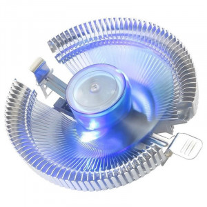 Cooler procesor Segotep Frost Castle 90, Iluminare LED albastru - Img 1
