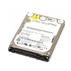 Hard disk Laptop / Notebook 250GB WD Scorpio WD2500BEVS, SATA II, Buffer 8MB, 5400rpm - Img 1