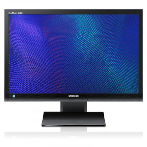 Monitor 19" LED Samsung S19A450MW, Grad A, 1440x900, 5ms, VGA, DVI, Cabluri incluse - Img 1