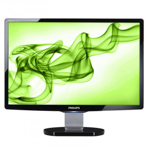 Monitor LCD 22" PHILIPS 220CW, Grad A, 2ms, 1680x1050, DVI, VGA, Cabluri incluse - Img 1