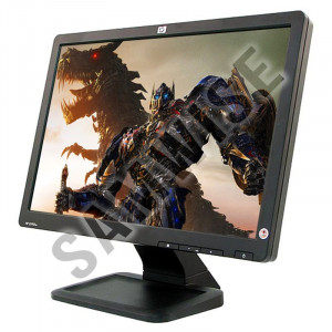 Monitor LCD HP 19" LE1901W, 1440 x 900 Widescreen, VGA, 5ms, Cabluri incluse - Img 1
