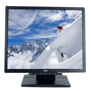 Monitor LED FUJITSU 19" E19-6, Grad A, 1280x1024, 5ms, VGA, DVI, Boxe, Cabluri incluse - Img 1
