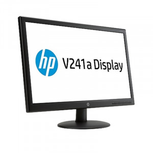 Monitor LED HP 23.6" V241a, Grad A, Full HD, 1920x1080, 5ms, DVI, VGA, Cabluri incluse - Img 3